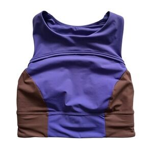 Lululemon Women's Hike to Swim Bra Charged Indigo Dark Oxide 6